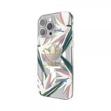 Adidas iPhone 14 Pro Max Deksel Trefoil Klar Etui MagSafe Gold