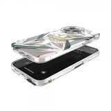Adidas iPhone 14 Pro Max Deksel Trefoil Klar Etui MagSafe Gold