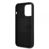 BMW iPhone 14 Pro Max Deksel Tricolor Line & Logo Svart