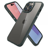 Spigen iPhone 14 Pro Max Deksel Ultra Hybrid Abyss Green
