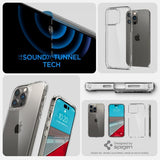 Spigen iPhone 14 Pro Max Deksel Ultra Hybrid Crystal Clear