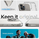 Spigen iPhone 14 Pro Max Deksel Ultra Hybrid Crystal Clear