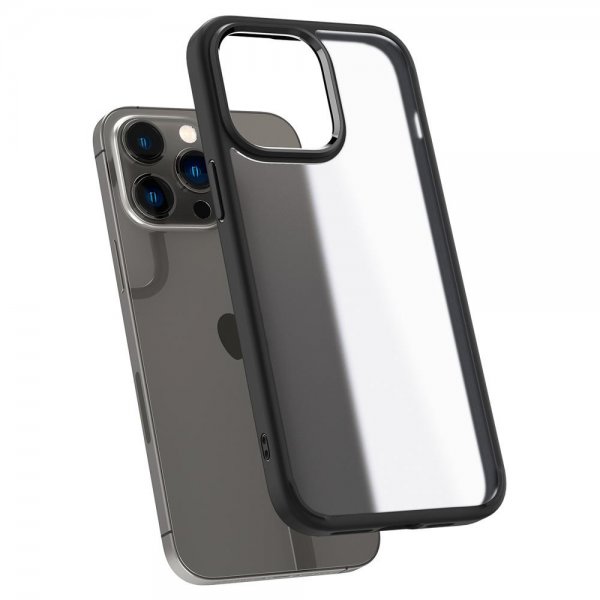 Spigen iPhone 14 Pro Max Deksel Ultra Hybrid Frost Black