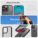 Spigen iPhone 14 Pro Max Deksel Ultra Hybrid Frost Black