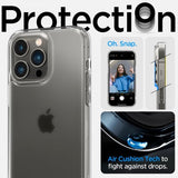 Spigen iPhone 14 Pro Max Deksel Ultra Hybrid Frost Clear