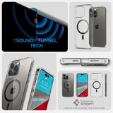 Spigen iPhone 14 Pro Max Deksel Ultra Hybrid MagFit Carbon Fiber