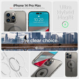 Spigen iPhone 14 Pro Max Deksel Ultra Hybrid MagFit Carbon Fiber