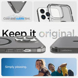 Spigen iPhone 14 Pro Max Deksel Ultra Hybrid MagFit Frost Black