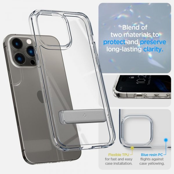 Spigen iPhone 14 Pro Max Deksel Ultra Hybrid S Crystal Clear