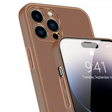 Dux Ducis iPhone 14 Pro Max Deksel Brun