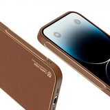 Dux Ducis iPhone 14 Pro Max Deksel Brun