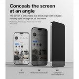 Ringke iPhone 14 Pro Max Skjermbeskytter Privacy Glass