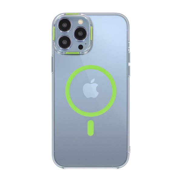 iPhone 14 Pro Max Deksel TPU MagSafe Grønn