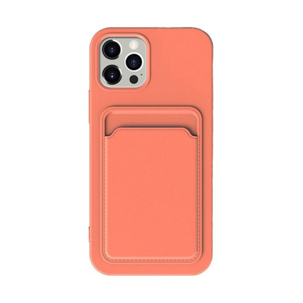 iPhone 14 Pro Deksel Kortholder Oransje
