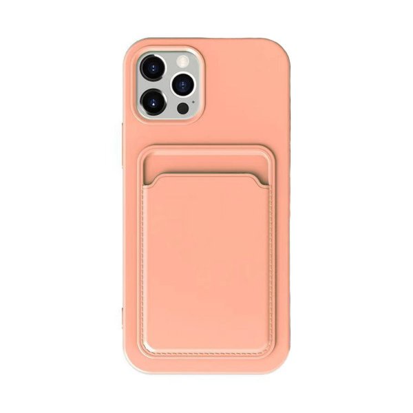iPhone 14 Pro Deksel Kortholder Rosa