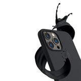 Rvelon iPhone 14 Pro Deksel Silikon MagSafe Svart