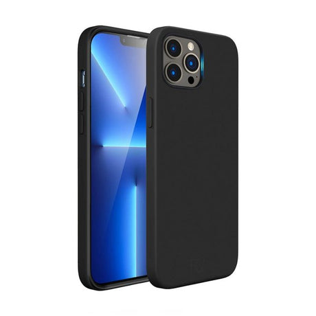 Rvelon iPhone 14 Pro Deksel Silikon Svart