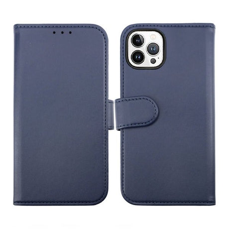 Rvelon iPhone 14 Pro Etui Detachable Wallet Case Blå