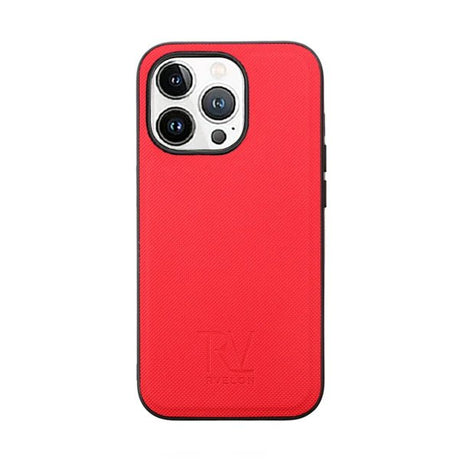 Rvelon iPhone 14 Pro Etui Detachable Wallet Case Rød