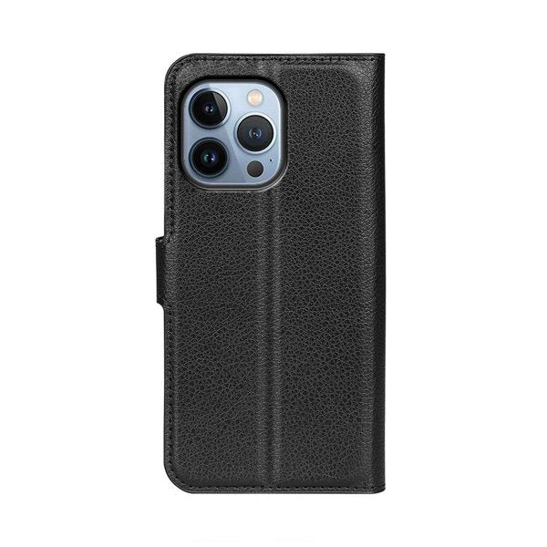 iPhone 14 Pro Etui med Stativ Svart