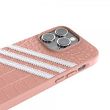 Adidas iPhone 14 Pro Deksel 3 Stripes Snap Case Alligator Pink