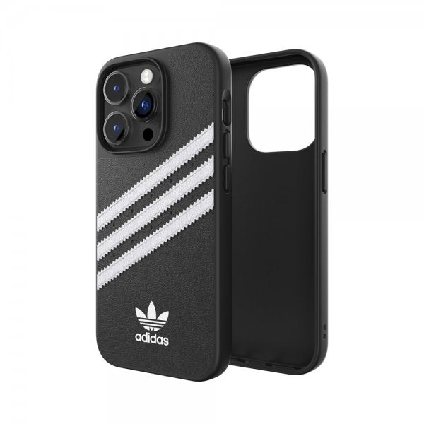 Adidas iPhone 14 Pro Deksel 3 Stripes Snap Case Svart Hvit