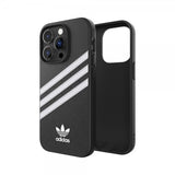 Adidas iPhone 14 Pro Deksel 3 Stripes Snap Case Svart Hvit