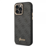 Guess iPhone 14 Pro Deksel 4G Logo Svart