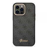 Guess iPhone 14 Pro Deksel 4G Logo Svart