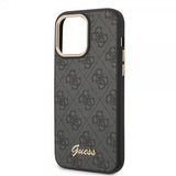 Guess iPhone 14 Pro Deksel 4G Logo Svart
