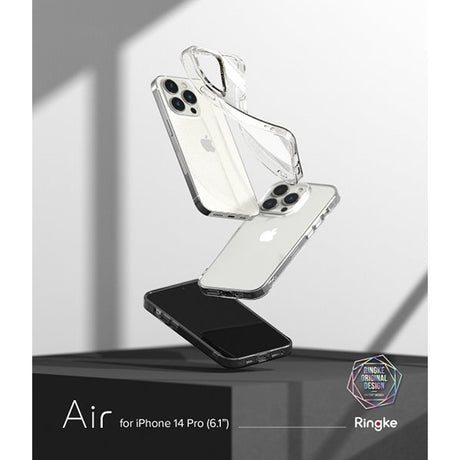 Ringke iPhone 14 Pro Deksel Air Glitter Clear