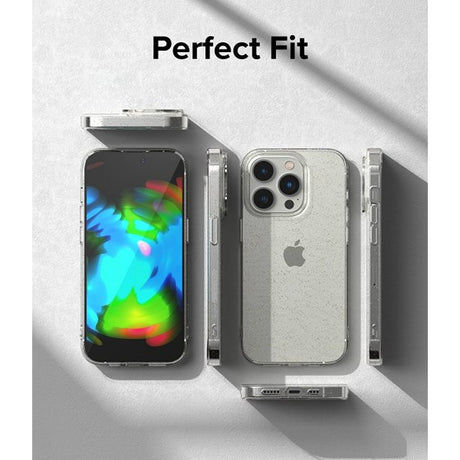 Ringke iPhone 14 Pro Deksel Air Glitter Clear
