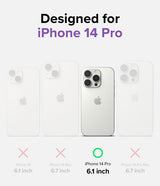 Ringke iPhone 14 Pro Deksel Air Glitter Clear