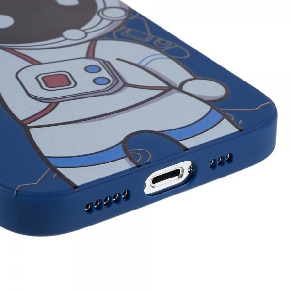 iPhone 14 Pro Deksel Astronaut Blå Brun