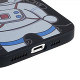 iPhone 14 Pro Deksel Astronaut Svart Brun