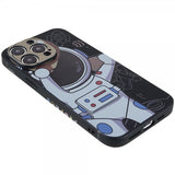 iPhone 14 Pro Deksel Astronaut Svart Grå