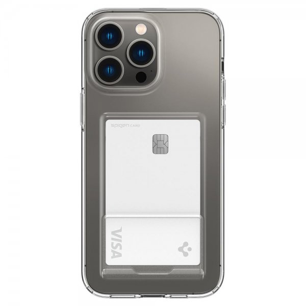 Spigen iPhone 14 Pro Deksel Crystal Slot Crystal Clear