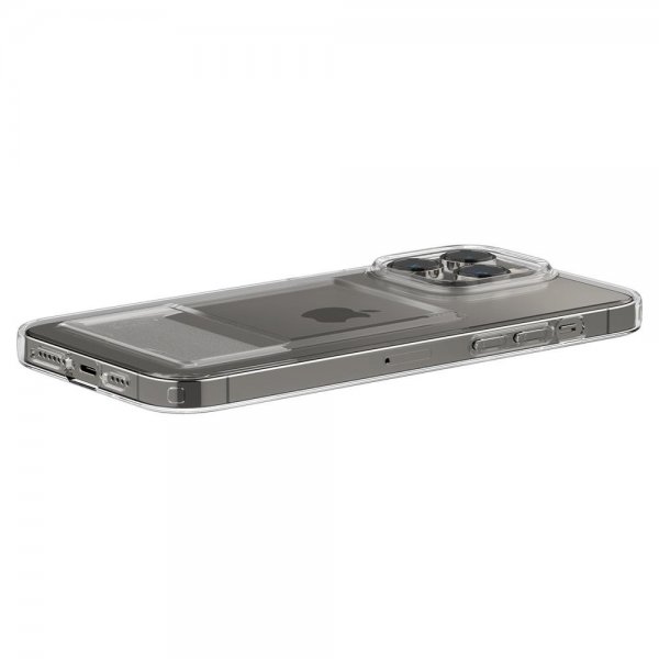 Spigen iPhone 14 Pro Deksel Crystal Slot Crystal Clear