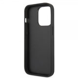 Ferrari iPhone 14 Pro Deksel Embossed Stripes Rød