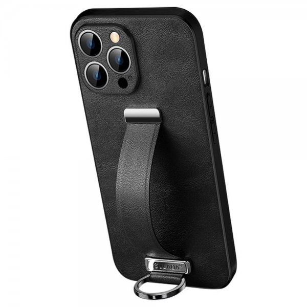 Sulada iPhone 14 Pro Deksel Fashion Series Svart