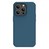 Nillkin iPhone 14 Pro Deksel Frosted Shield Pro MagSafe Blå