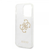 Guess iPhone 14 Pro Deksel Full Glitter Transparent