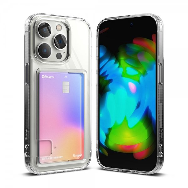 Ringke iPhone 14 Pro Deksel Fusion Card Clear