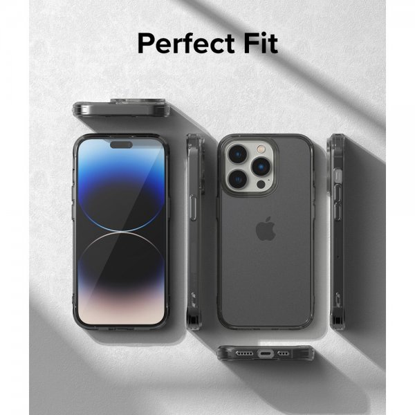Ringke iPhone 14 Pro Deksel Fusion Matte Smoke Black