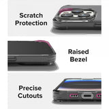 Ringke iPhone 14 Pro Deksel Fusion Matte Smoke Black