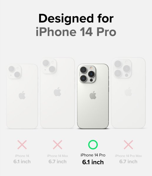 Ringke iPhone 14 Pro Deksel Fusion X Camo Black