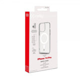 Celly iPhone 14 Pro Deksel GELSKINMAG MagSafe Transparent