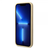 Guess iPhone 14 Pro Deksel Glitter Flakes Metal Logo Gull