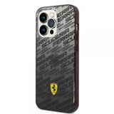 Ferrari iPhone 14 Pro Deksel Gradient Scuderia Svart