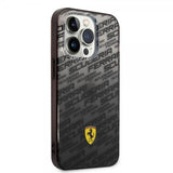 Ferrari iPhone 14 Pro Deksel Gradient Scuderia Svart